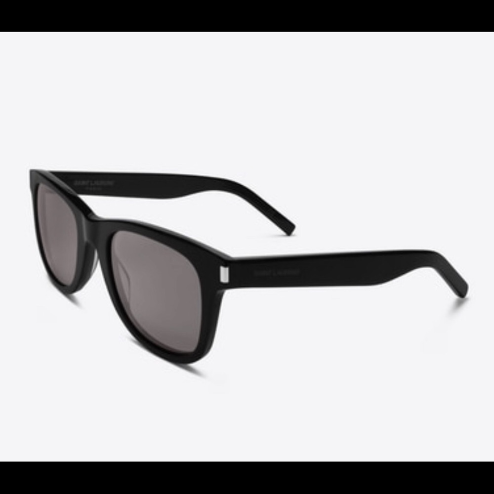 YSL black sunglasses WITH CHANEL CASE